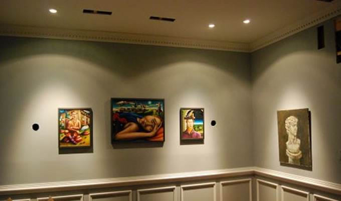 recessed-lighting-for-art-gallery